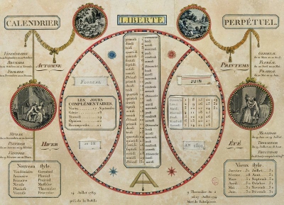 calendrier française
